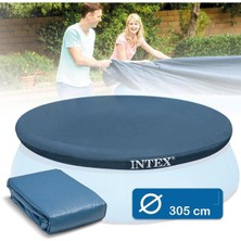 Intex Yuvarlak 28021 Koruyucu Havuz Örtüsü 305 Cm.