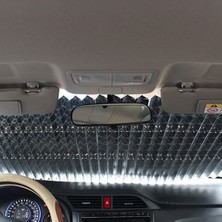 CBTX Araç Oto Güneşlik Katlanır Akordiyon Ön Cam Güneşlik 65 - 140CM 1 Adet (Yurt Dışından)