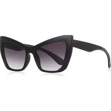 Cat Eye Kadın Güneş Gözlüğü Siyah 1024