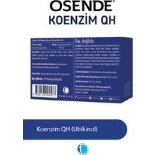 Koenzim QH Ubikinol 100 mg 30 Yumuşak Kapsül