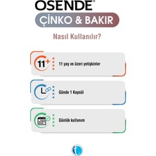 Çinko Bakır 60 Bitkisel Kapsül Çinko Pikolinat