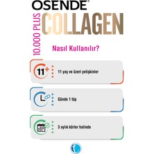 10.000 Plus Collagen Hidrolize Kolajen Peptitleri Hyaluronik Asit Vitamin Kompleks 30 Günlük Tüp