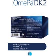 DK2 50 Yumuşak Kapsül D3K2 Omega 3 Balık Yağı