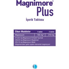 Plus Magnezyum 60 Tablet N-Asetil Taurinat Bisglisinat Malat