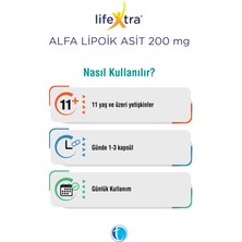 Alfa Lipoik Asit 200 mg 90 Bitkisel Kapsül
