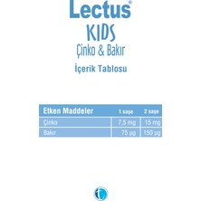Kids Çinko & Bakır 60 Saşe Çinko Bisglisinat