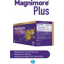 Plus Magnezyum 30 Saşe N-Asetil Taurinat Bisglisinat Malat Vitamin B6 P5P