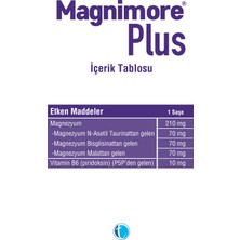 Plus Magnezyum 30 Saşe N-Asetil Taurinat Bisglisinat Malat Vitamin B6 P5P