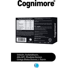 30 Bitkisel Kapsül Sitikolin Fosfatidilserin Alpha-GPC Rhodiola Gingko Biloba L-Teanin