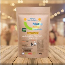 Mutlu Beslen Kooperatifi Karnıyarık Otu Tozu ( Psylıum) Glutensiz 100 g