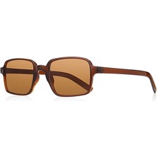 Unisex Güneş Gözlüğü Kahve Parlak 1043