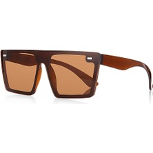 Unisex Güneş Gözlüğü Kahve Parlak 1019