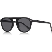 Unisex Güneş Gözlüğü Siyah Parlak 2029