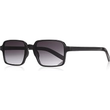 Unisex Güneş Gözlüğü Siyah Parlak 1043