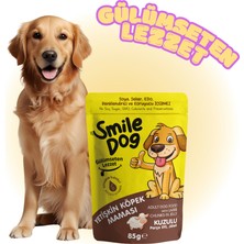 Smile Dog Pouch Yetişkin Köpek Maması Kuzulu 85 Gr.