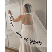 Solistoes Kişiselleştirilmiş Romantik Gelin Duvağı