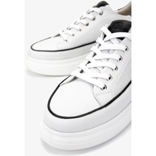 Valmenti Erkek  Deri Siyah Deri Sneakers & Spor Ayakkabı 298 2832-6015 Erk Ayk Y25 Sıyah Dr