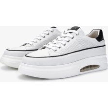 Valmenti Erkek  Deri Siyah Deri Sneakers & Spor Ayakkabı 298 2832-6015 Erk Ayk Y25 Sıyah Dr