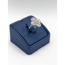 Sedef Taşlı Kuzey Yıldızı Gümüş Yüzük Livora Jewelry