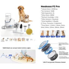 Neakasa P2 Pro Kedi ve Köpek Tıraş Makinası- Vakumlu Tarama Seti