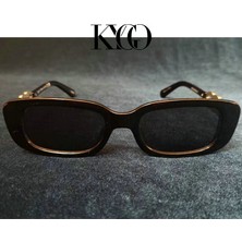 Kygosun Retro Hiphop Uv Korumalı Sokak Stili Güneş Gözlüğü - Nomi Tarzı Unisex Özgün Tasarım K1102 (Yurt Dışından)