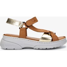 Valmenti Kadın  Deri Siyah Düz Sandalet 885 413 Bn Sndlt Y25 Sıyah/antrasıt