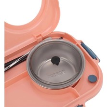 Vagon Life Çelik Beslenme ve Saklama Kutusu Bl 70100 Pudra Pembe
