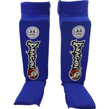 DragonDo Dragondo 40610 Ifma Neopren Kaval Koruyucu Elestan Kumaş ile Muay Thai İçin