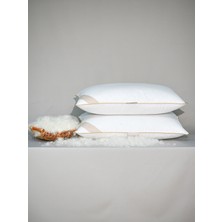 Nhr Home  Kaz Tüyü Dolgulu, %90 Gıdık Antibakteriyel, Uyku Yastığı / 50 x 70 1000GR / 2 Adet