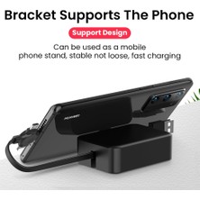 In 1 Geri Çekilebilir 8 Pin/usb Tip C/mikro USB Kablosu IPHONE14 13 Pro 1 M Cep Telefonu Şarj Cihazı Veri Kablosu Kablosu Telefon Standı ile (Yurt Dışından)