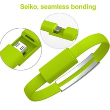Olaf Mikro USB Kablosu Bilezik C Tipi Şarj Veri Şarj Kablosu Senkronizasyon Kablosu iPhone Xs Max Xr 6s 7 Android C Tipi Telefon Kablosu (Yurt Dışından)
