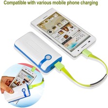 Olaf Mikro USB Kablosu Bilezik C Tipi Şarj Veri Şarj Kablosu Senkronizasyon Kablosu iPhone Xs Max Xr 6s 7 Android C Tipi Telefon Kablosu (Yurt Dışından)