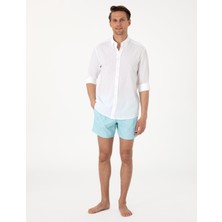 Pierre Cardin Erkek Su Yeşili Deniz Şortu 50307983-VR083