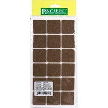 Kahverengi Yapışkanlı Keçe 35MM x 35MM(18 Li)