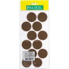 Zemin Koruyucu Masa Sandalye Koltuk Keçesi Çap 40MM (12'li Paket)