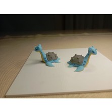 STARLAB3DSTUDIOS Pokemon Lapras Figürü(5'li)