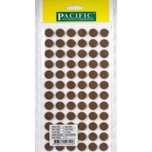 15MM Yapışkanlı Keçe Mobilya Masa Sandalye Parke Zemin Koruyu Kaydırmaz Keçe(72 Li Paket)