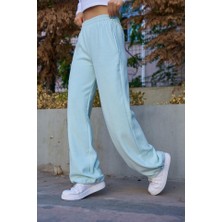 Hobidünyasıelif Düz Lastikli Eşofman - Mint Yeşili