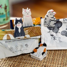 Kikkerland Cats Klips Seti