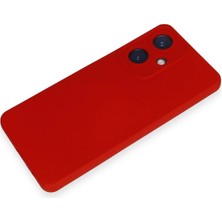Newface Vivo Y27 Kılıf Nano Içi Kadife Silikon - Kırmızı Mrayd