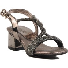 Walkway Rocky Siyah Hafif Çocuk Topuklu Ayakkabı 07 P