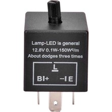 Emporaaium LED Ayarlanabilir Flaşör Rölesi Dönüş Sinyal Lambası Sinyal Lambası CF13 Jl-02 Araba Motosiklet Için (Yurt Dışından)