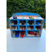 Ahşap Oyuncak Garaj - Arabaları Topla, Park Et, Düzeni Kur!