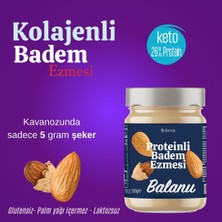 Balanu 2'li Set Kolajenli Badem Ezmesi & Proteinli Fındık Ezmesi 360 gr
