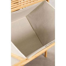 Digithome Bambu Xl Kirli Sepetli 3 Raflı Çok Amaçlı Banyo Düzenleyici Çamaşır Sepeti Organizer DB-0011