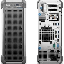 Dell Poweredge T160 Intel Xeon E-2434 PET160SPL3-26 64GB 3X960GB  Freedos 1X300W Raid Controller Tower Sunucu