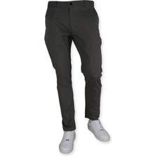 Erkek Terleme Yapmaz Slim Fit Kanvas Pantolon 5555-HAKI