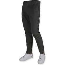 Erkek Terleme Yapmaz Slim Fit Kanvas Pantolon 5555-HAKI