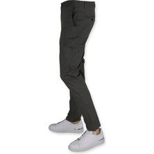 Erkek Terleme Yapmaz Slim Fit Kanvas Pantolon 5555-HAKI
