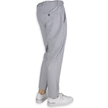 Erkek Terleme Yapmaz Beli Lastikli Bağcıklı Jogger Pantolon 2832-GRİ